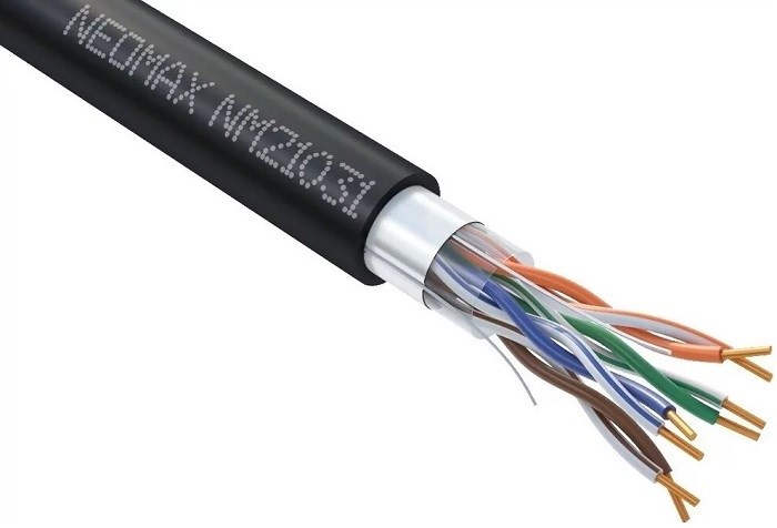 Кабель витая пара F/UTP 5e кат. 4 пары Neomax NM21031 137599