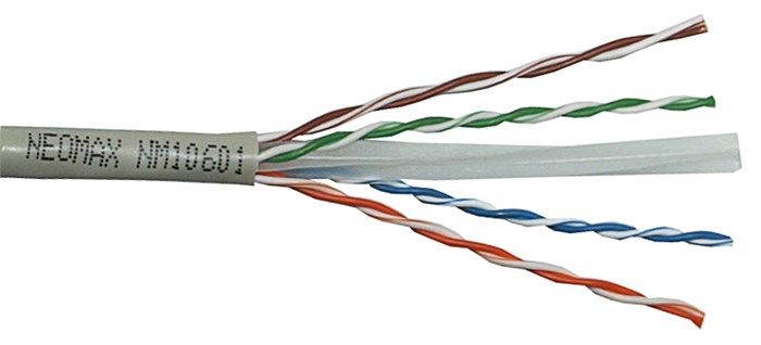 Кабель витая пара U/UTP 6 кат. 4 пары Neomax NM10601 137623