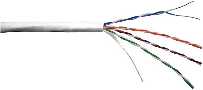 Кабель витая пара U/UTP 5e кат. 4 пары TWT TWT-5EUTP 137639