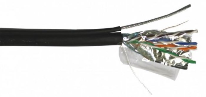 Кабель витая пара U/UTP 5e кат. 4 пары TWT TWT-5EUTP-OUT 137656