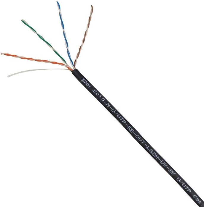 Кабель витая пара U/UTP 5 кат. 4 пары ITK BC1-C5E04-128-305-G 137689