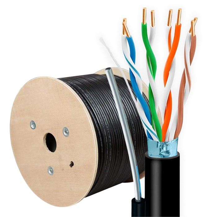 Кабель витая пара F/UTP 5e кат. 4 пары 5bites FS5525-305BPE-M 137712