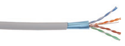 Кабель витая пара U/UTP 5e кат. 4 пары ITK LC1-C5E04-121 137753