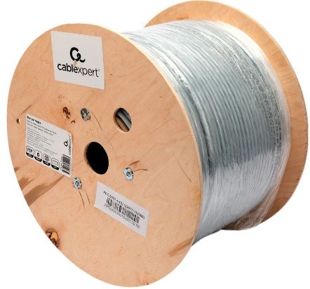 Кабель витая пара F/UTP 6 кат. 4 пары Cablexpert FPC-6057-4-CU 137756