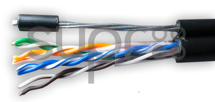 Кабель витая пара U/UTP 5e кат. 4 пары SUPRLAN 01-0322 137762