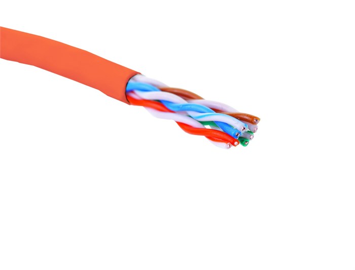 Кабель витая пара U/UTP 5 кат. 4 пары Eurolan 19C-U5-12RD-B305 137888