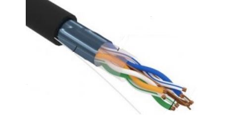 Кабель витая пара F/UTP 5e кат. 4 пары Rexant 01-0146-R 137899