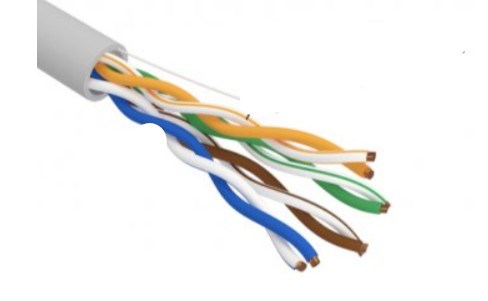 Кабель витая пара U/UTP 5e кат. 4 пары Rexant 01-0041-R 137913