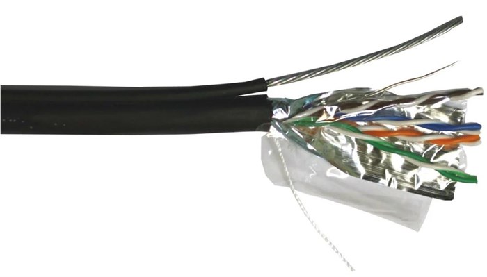 Кабель витая пара F/UTP 5e кат. 4 пары Lanmaster LAN-5EFTP-OUT 137916