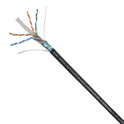 Кабель витая пара F/UTP 6 кат. 4 пары BNH B012.N-F/UTP-6-OUT-LSZH-UV-BK 137942