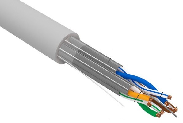 Кабель витая пара U/FTP 6a кат. 4 пары Rexant 02-0321 137951