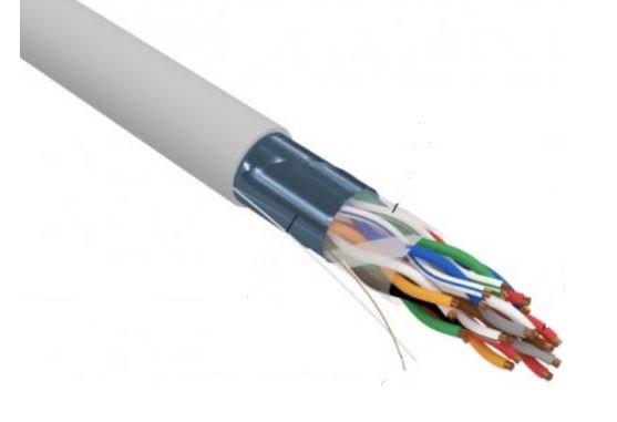 Кабель витая пара U/UTP 5e кат. 10 пар Rexant 01-1202-R 137965