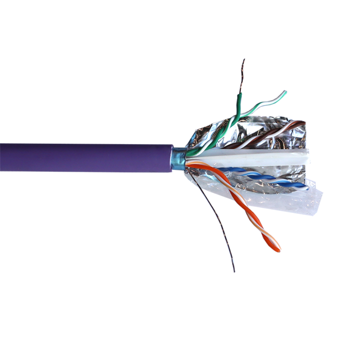 Кабель витая пара F/UTP 6 кат. 4 пары TWT TWT-6FTP-NGLS 137968