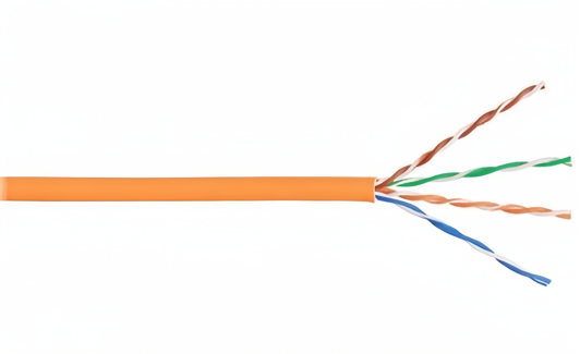 Кабель витая пара F/UTP 6 кат. 4 пары Lanmaster LAN-6EFTP-LSZH-OR 138023