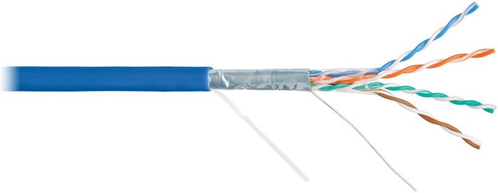 Кабель витая пара F/UTP 5e кат. 4 пары NikoMax NMC 9200C-BL 138087