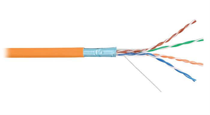 Кабель витая пара F/UTP 5e кат. 4 пары NikoMax NMC 9200C-OR 138090