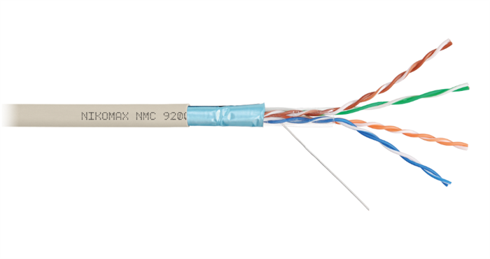 Кабель витая пара F/UTP 5e кат. 4 пары NikoMax NMC 9200L-IY 138104