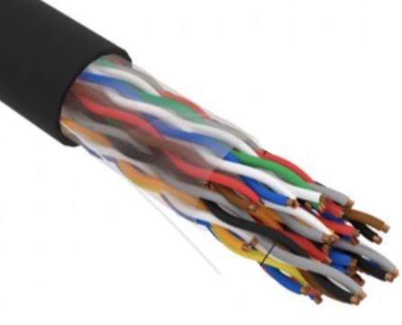 Кабель витая пара U/UTP 5e кат. 25 пар Rexant 01-1122-R 138107