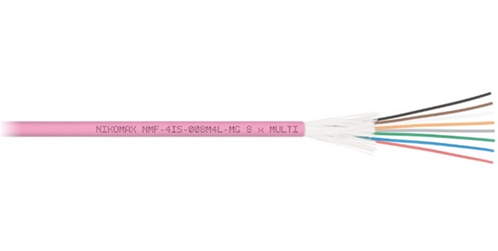 Кабель волоконно-оптический 50/125, 4 волокна NikoMax NMF-4IS-004M4L-MG 138267