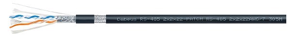 Кабель интерфейсный  Cabeus RS-485 2x2x22AWG/7 138293