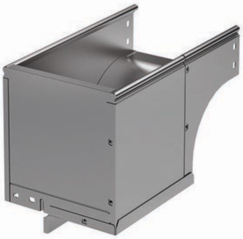 Угол верт. вниз 90°, правый переходник  DKC 37002KHDZ 139045