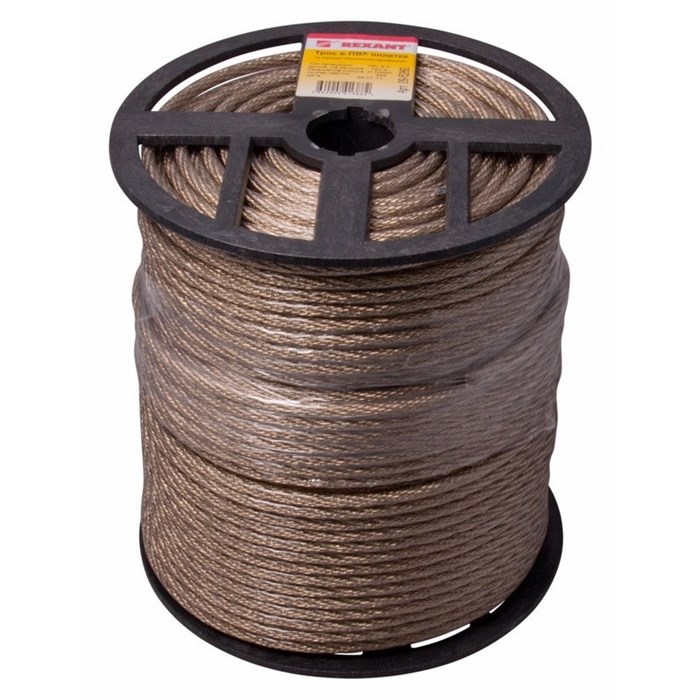 Трос в ПВХ оплетке Rexant 09-5260 139199