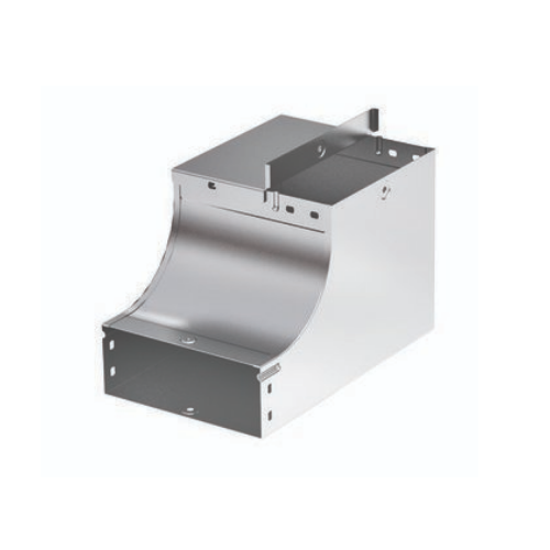 Угол верт. вверх 90°, правый переходник  DKC 37144KZL 139340