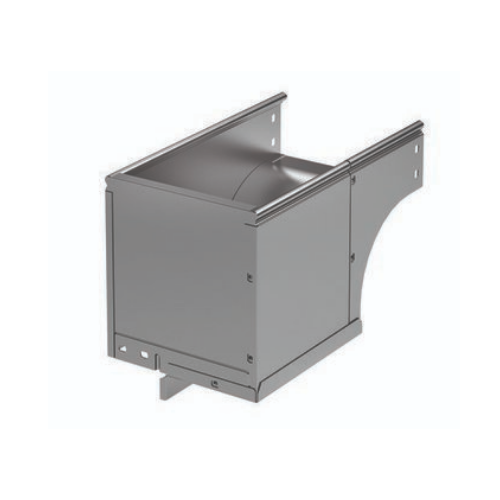 Угол верт. вниз 90°, правый переходник  DKC 37016KZL 139412