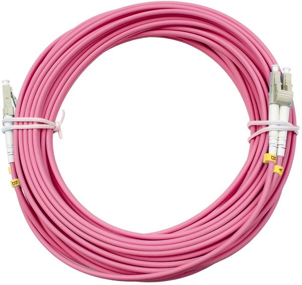 Патч-корд волоконно-оптический Cabeus FOP-50-OM4-LC-LC-25m 139835