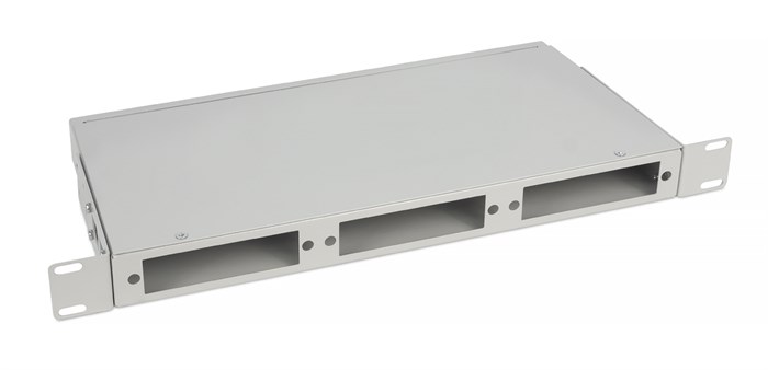 Кросс оптический стоечный  Cabeus FO-CS-19-3FP-GY 140148