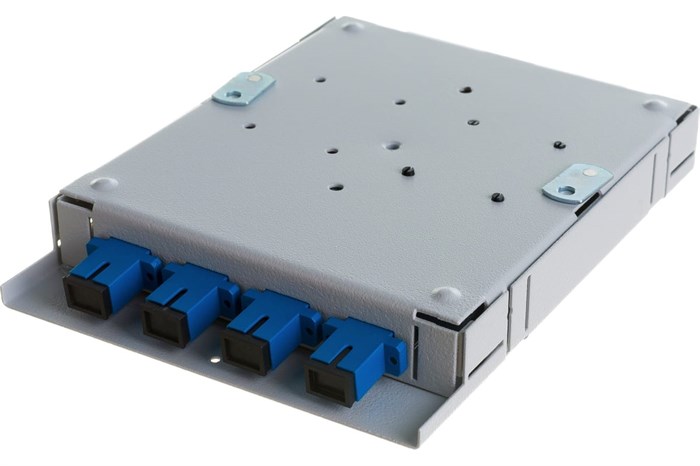 Кросс оптический настенный  TopLAN КРНМ-Top-04SC/U-OS2-GY 140152