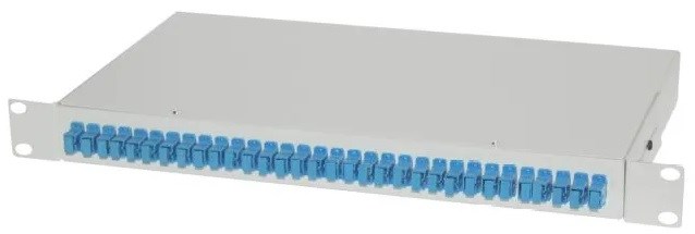 Кросс оптический стоечный  Vimcom СКРУ-1U-32SC/U-SM-32AD+32PT/G-SP-GR 140167