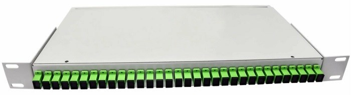 Кросс оптический стоечный  Vimcom СКРУ-1U-32SC/А-SM-32AD+32PT/G-SP-GR 140170