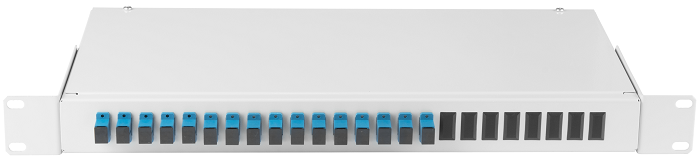 Кросс оптический стоечный  NikoMax NMF-RP16SCUS2-WS-ES-1U-GY 140191