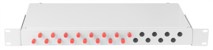 Кросс оптический стоечный  NikoMax NMF-RP16FCUS2-WS-ES-1U-GY 140192