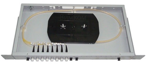 Кросс оптический стоечный  Vimcom СКРУ-1U19-A8/16-FC/SM-(8AD-FC+8PT-FС+8КДЗC) 140202