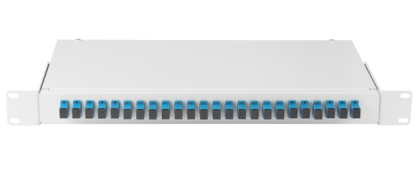 Кросс оптический стоечный  NikoMax NMF-RP24SCUS2-WS-ES-1U-GY 140230