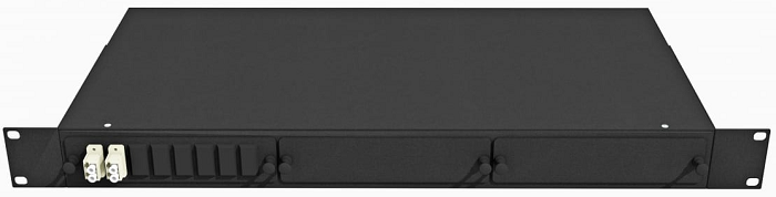 Кросс оптический стоечный  TopLAN КРС-Top-1U-04LC/U-OM2-BK 140240