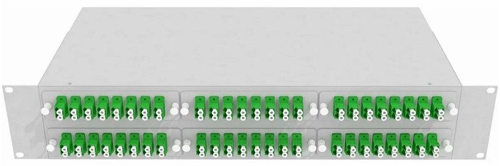 Кросс оптический стоечный  Vimcom СКРУ-2U-48SC/А-SM-48AD+48PT/G-GR 140258