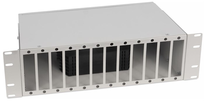 Кросс оптический стоечный  Cabeus FO-CS-19-12FP-GY 140263