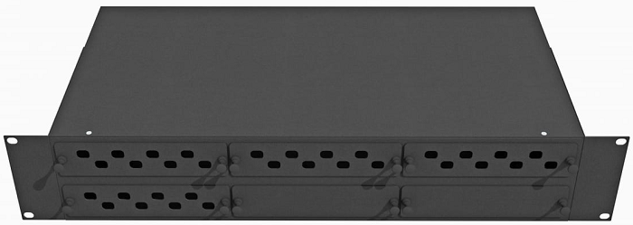 Кросс оптический стоечный  TopLAN КРС-Top-2U-32FC/ST-BK 140284