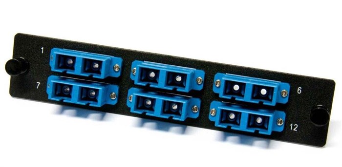 Панель  Hyperline FO-FPM-W120H32-12LC-BL 140315