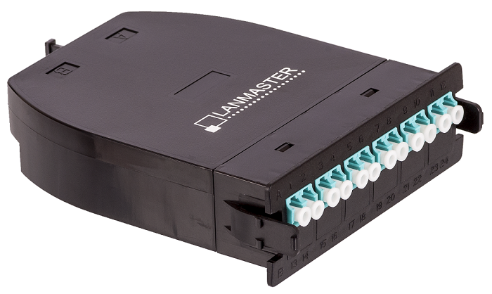 Кассета  Lanmaster LAN-MCSB-1M-12LC/OM3 140325
