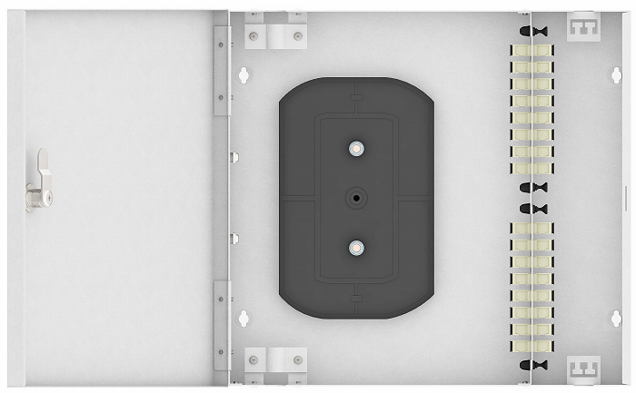 Кросс оптический настенный  TopLAN КРН-Top-16SC/U-OM2-GY 140411