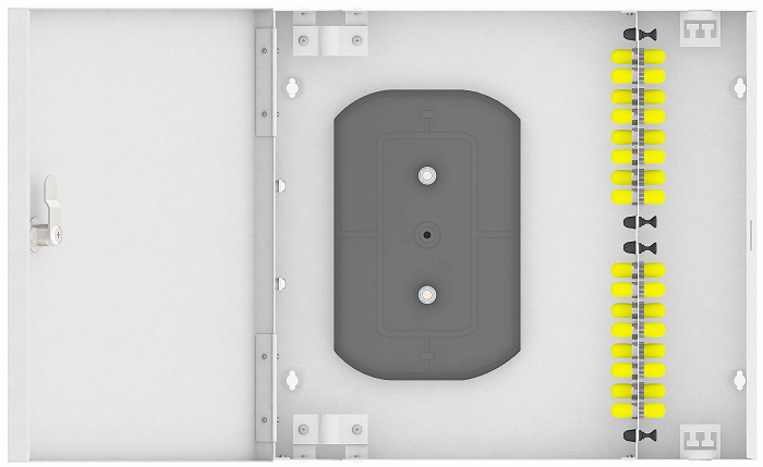 Кросс оптический настенный  TopLAN КРН-Top-16ST/U-OM2-GY 140414