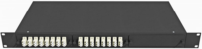 Кросс оптический стоечный  TopLAN КРС-Top-1U-32LC/U-OM2-BK 140431