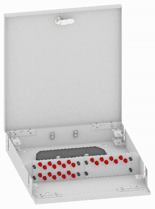 Кросс оптический настенный  TopLAN КРН-Top-24FC/U-OS2-GY 140441