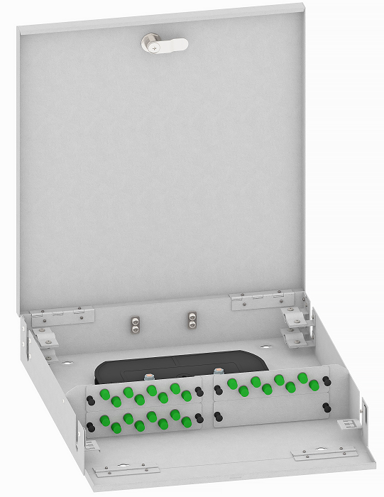 Кросс оптический настенный  TopLAN КРН-Top-24FC/A-OS2-GY 140448