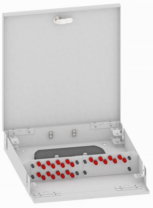 Кросс оптический настенный  TopLAN КРН-Top-24ST/U-OS2-GY 140449