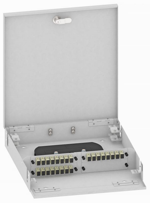 Кросс оптический настенный  TopLAN КРН-Top-24SC/U-OM2-GY 140451